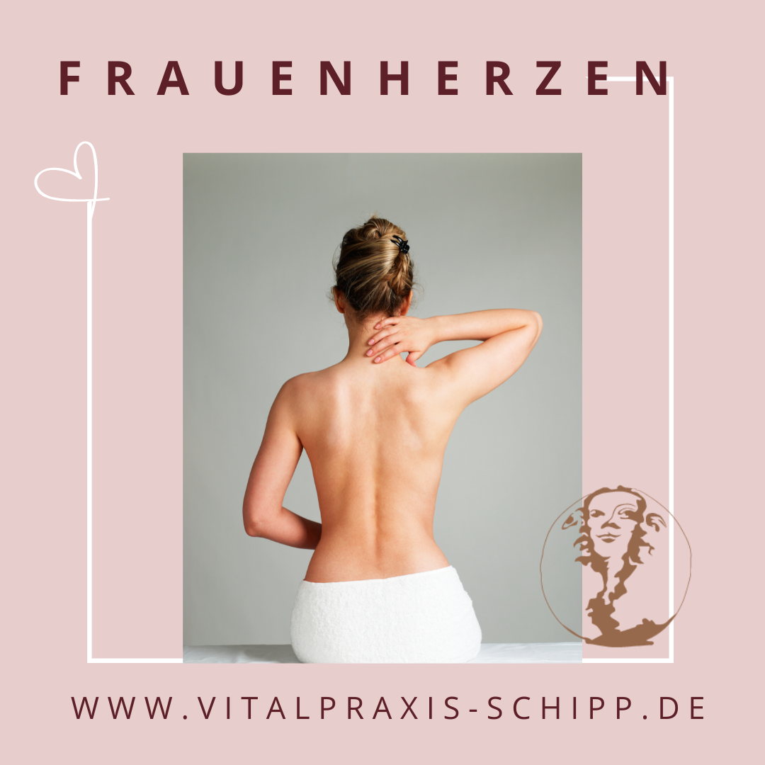 Frauenherzen- Nacken- & Rückenschmerzen